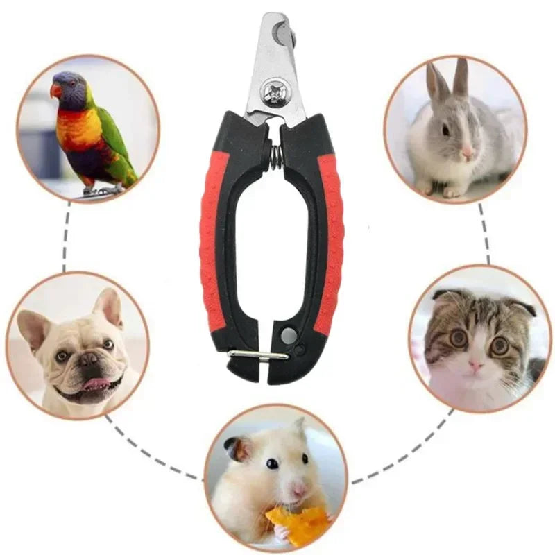 Professional Pet Dog Nail Clipper Cutter Stainless Steel Grooming Scissors Clippers for Animals Cats