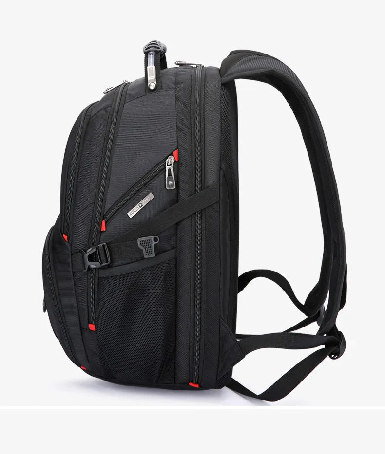 Swiss-Multifunctional bags Durable 17 Inch Laptop Backpack, Travel Bag,College Bookbag,USB Charging Port,Water Resistant