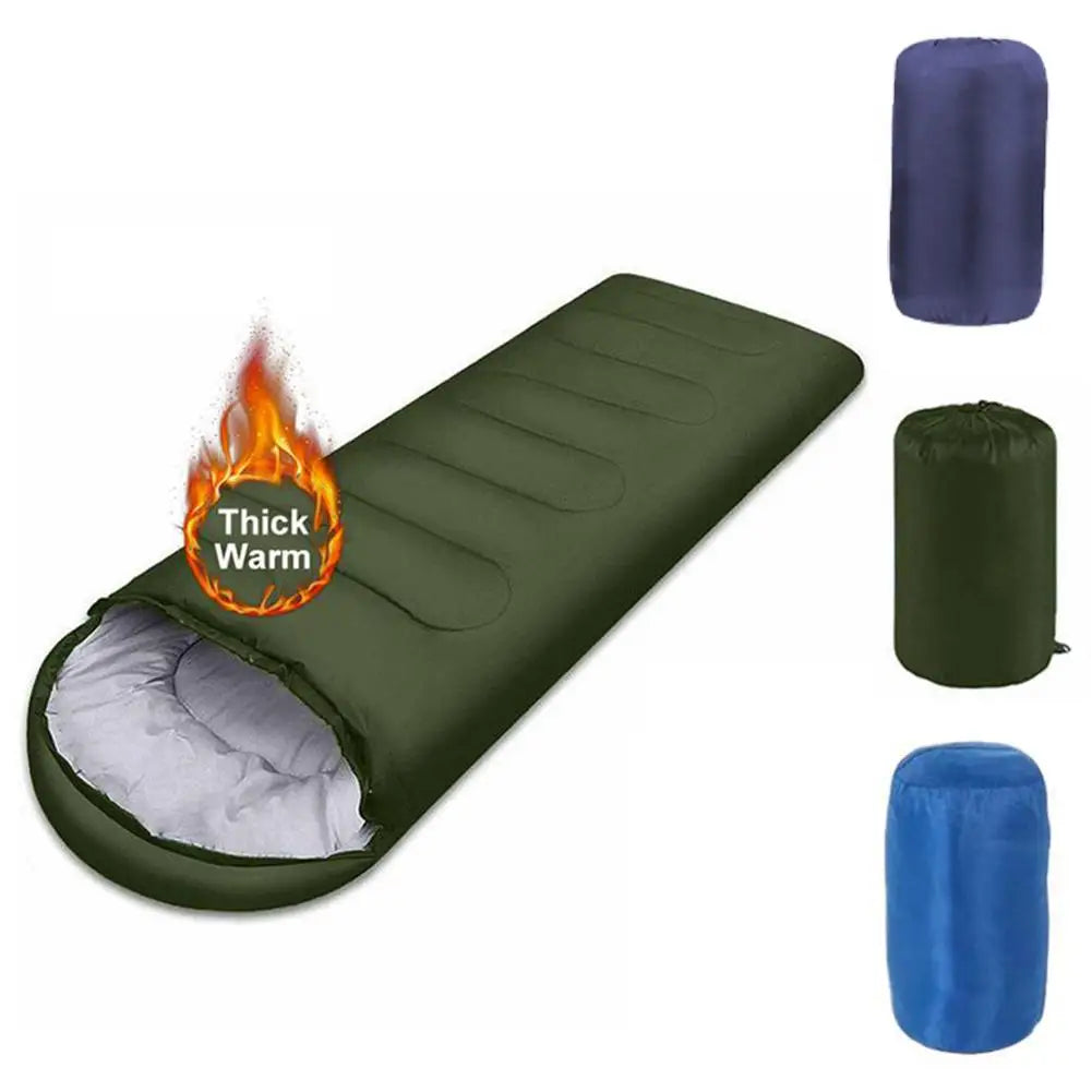 180*75CM Portable Sleeping Bag Outdoor Travel Camping Hiking Polyester Winter Portable Camping Outdoor Adult