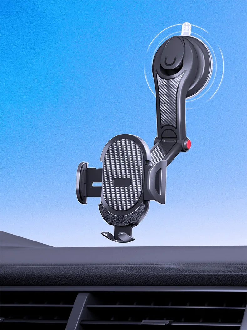 2023 New Universal Sucker Car Phone Holder 360° Windshield Car Dashboard Mobile Cell Support Bracket for 4.0-6 Inch Smartphones