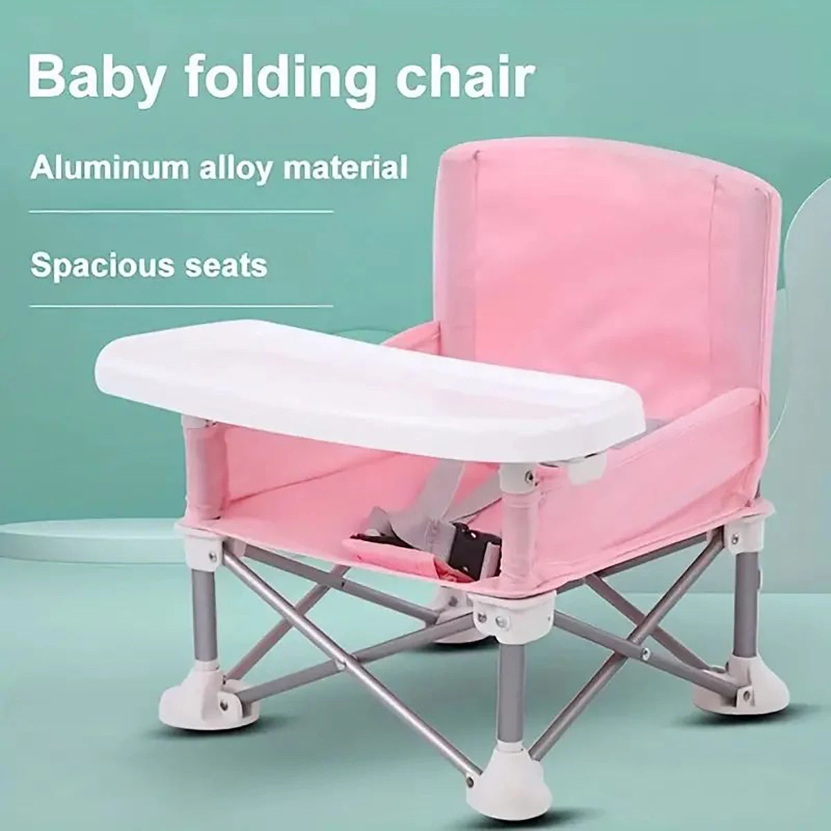 Dining chair Portable foldable dining chair Baby dining table small chair baby dining out foldable dining chair