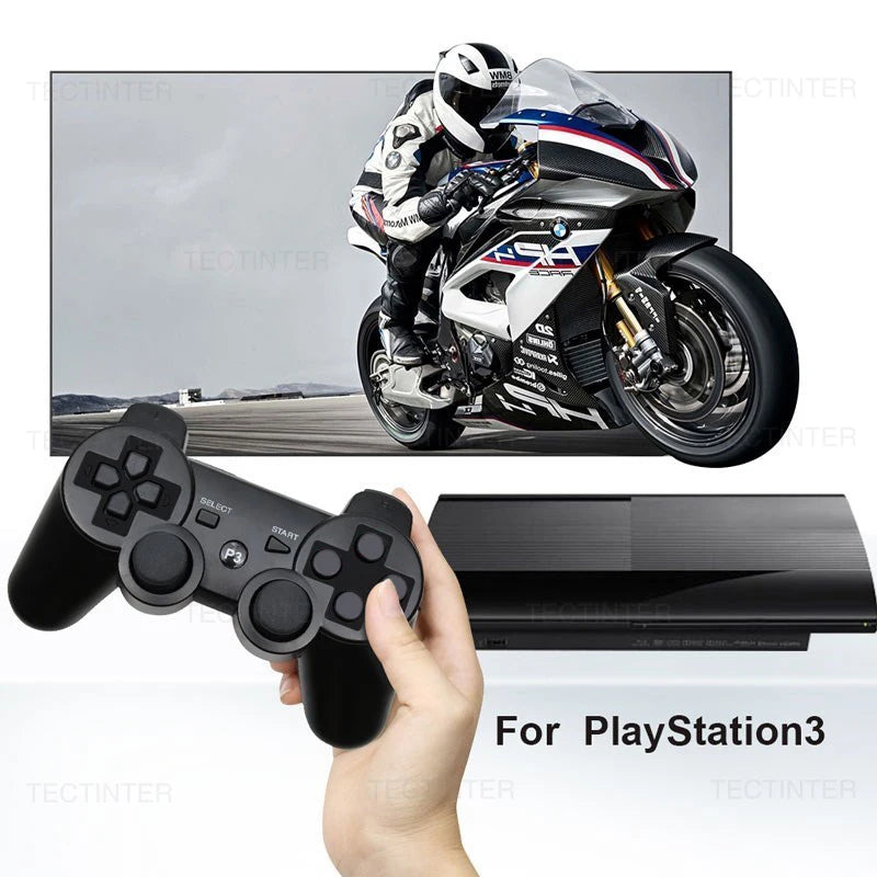 لوحة ألعاب لاسلكية لوحدة تحكم PS3 وعصا تحكم وحدة تحكم لـ Playstation 3 وإكسسوارات لوحة الألعاب تدعم البلوتوث