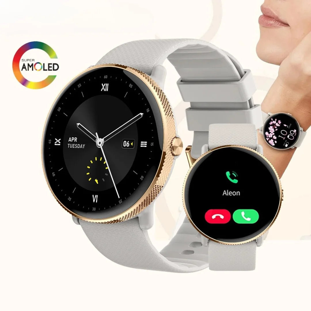 2025 New Smartwatch for Women & Men | 1.43 Inch Bluetooth Call, Heart Rate Tracker, IP68 Waterproof Sport Watch - Perfect Festival Gift