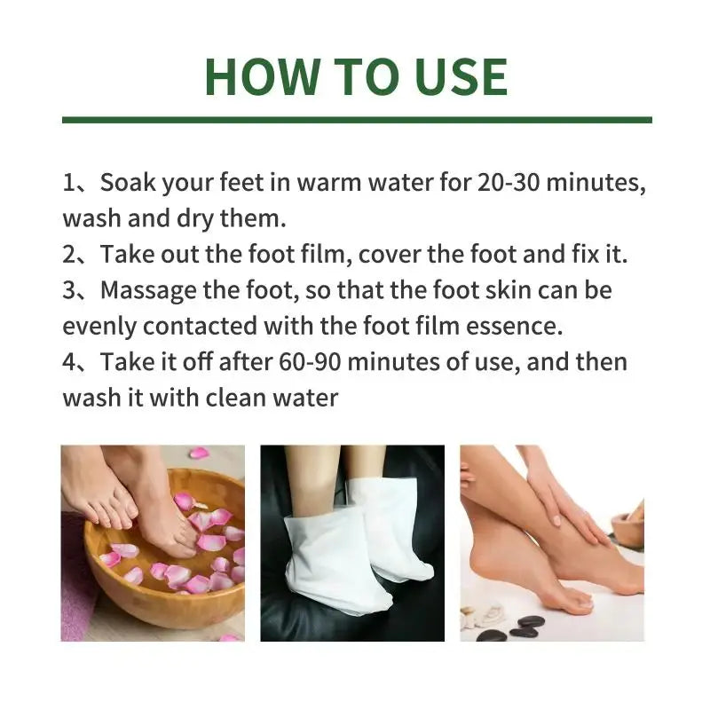 2-10pcs Exfoliating Foot Mask Foot For Remove Dead Skin Calluses Heel Crack Repair Foot Mask Pedicure Socks Foot Skin Care