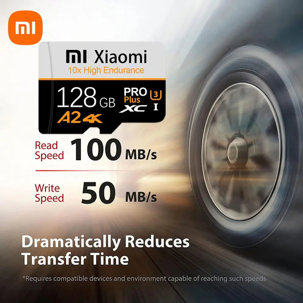 Mijia Xiaomi 2TB U3 Memory Card 1TB 512GB Micro TF SD Card 128GB 256GB U3 V30 4K Full HD TF Memory Flash Card For Phone/Computer