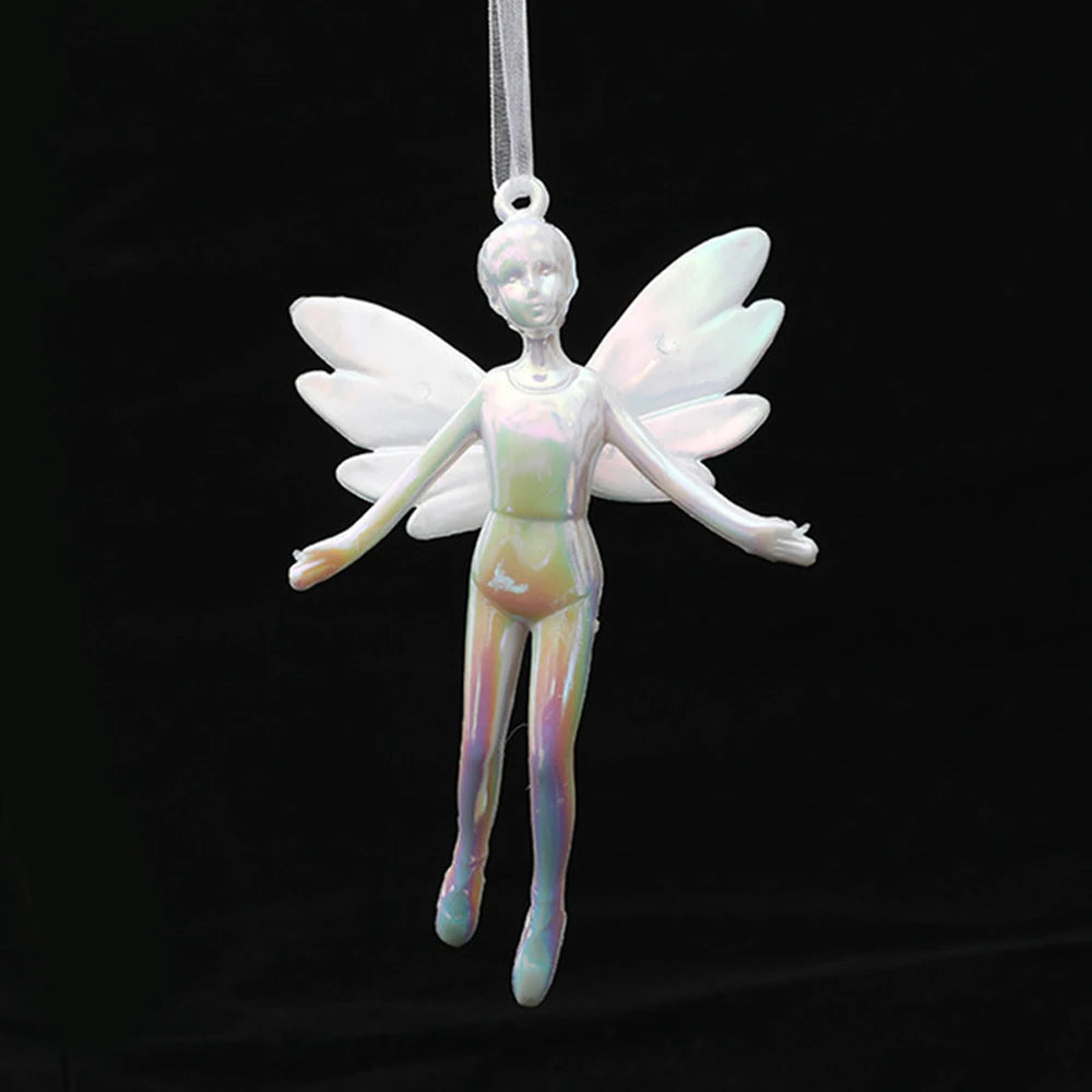 1/2/3SETS Little Fairy Pendant Ballet Exquisite Christmas Tree Hanging Decoration Festive Party Supplies Essential Angel Pendant