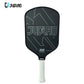 Pickleball Paddle Carbon Surface with High Grit & Spin USAPA Compliant Enhanced Power Sweet Spot T700 Raw Carbon Fiber Paddle