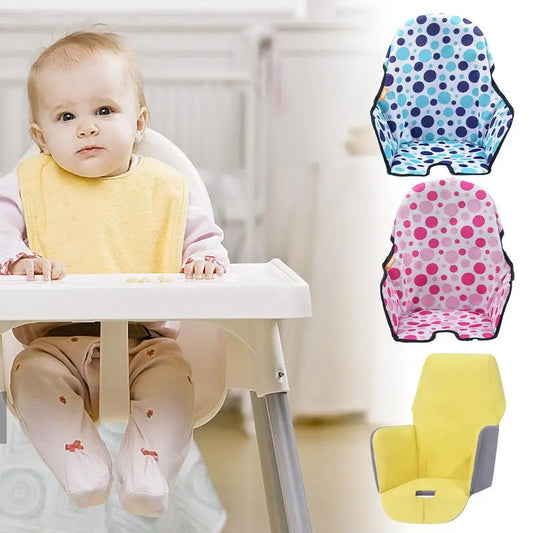 Baby Kids Highchair Cushion Pad Mat Booster Seats Cushion Pad Mat Feeding Chair Cushi on Pad Stroller Cushion Mat Cotton fabric