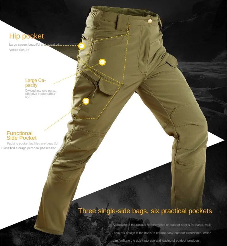 Men's Tactical Hiking Jacket & Pants | Men's Clothing Waterproof, Windproof, Thermal | Bulbusbow