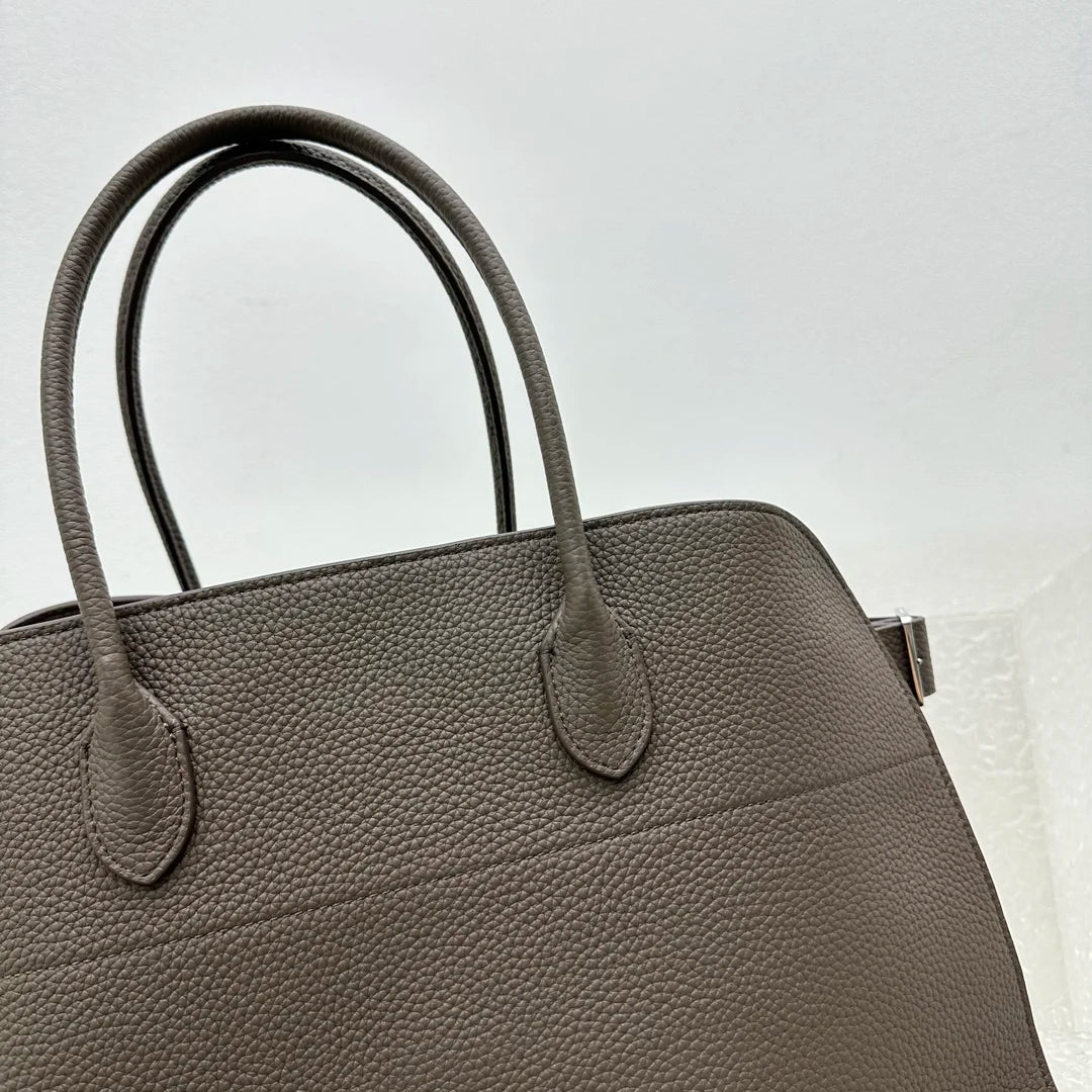 Leather Margaux 17 Inches 43 CM Handbag Simple Classic Design High Quality Margaux17