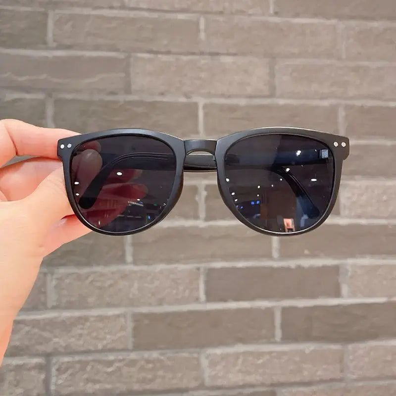 2024 Summer Cute Sunglasses Matte Frame Sun Glasses Baby Decorative Eyeglasses Trendy Boy Eyewear Girls Fsahion