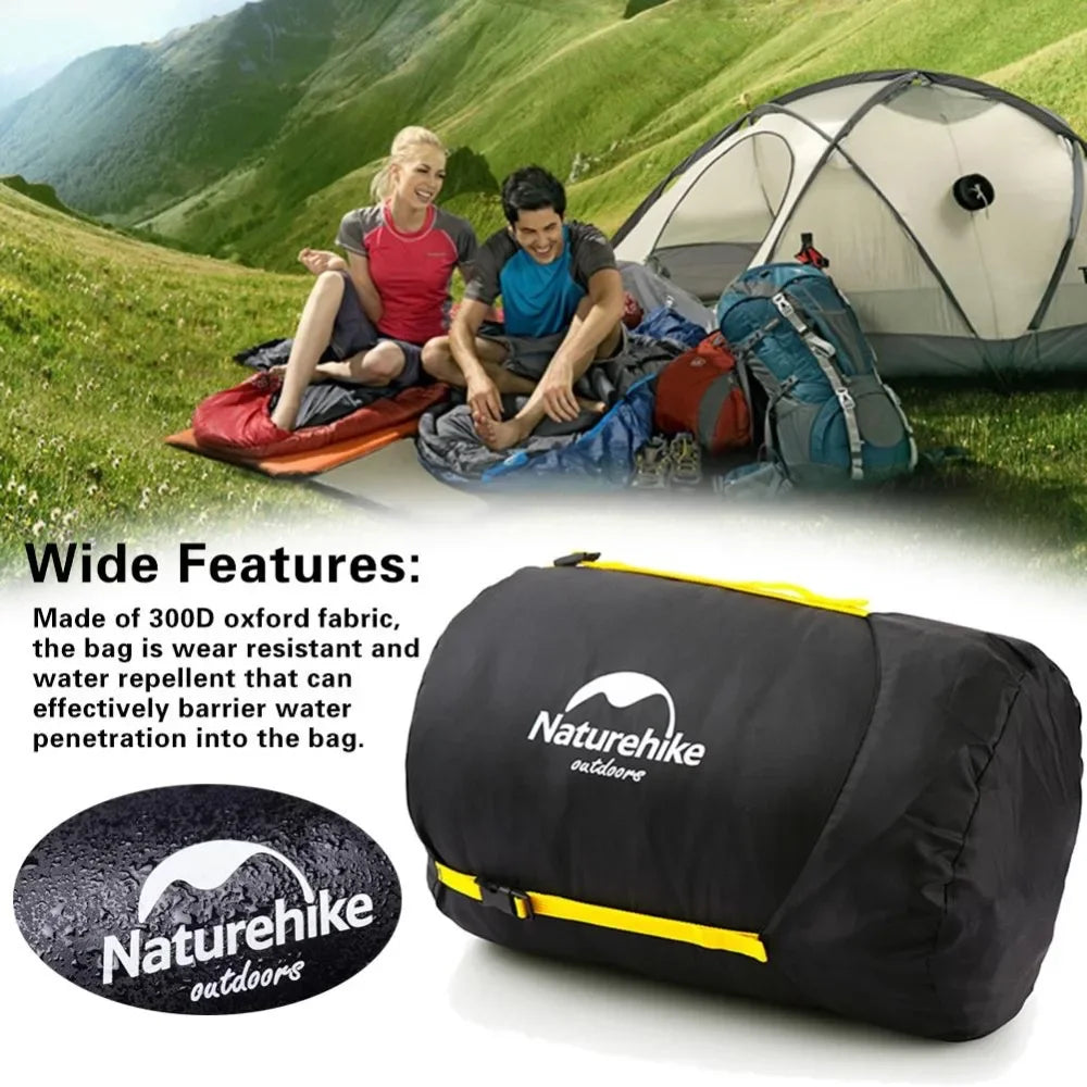 Naturehike Camping Sleeping Bag Storage Bags Hiking Compression Stuff Sack Waterproof Compression Bag Outdoor  Ultralight