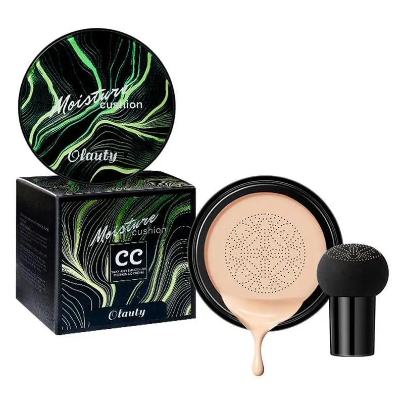 BB CC Cream  Face Foundation Concealer |bULBUSBOW Cushion Mushroom Base Waterproof Brighten Makeup Brightening Tone Cosmetics Make up