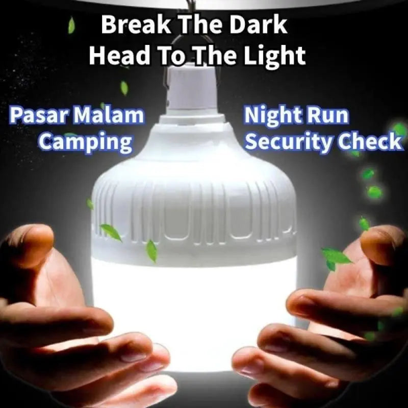 1-6pcs USB Rechargeable LED Emergency Lights  Outdoor Portable Lanterns  Emergency Lamp Bulb Battery Lantern BBQ Camping Light