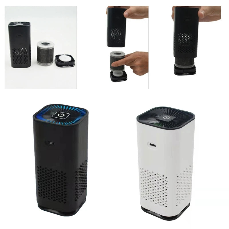 Negative Air Purifier for Removing Smoke, Pet Dander, Odors