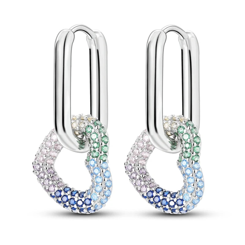 Bulbusbow 925 Sterling Silver Flower Dream Catcher Hoop Earrings for Women