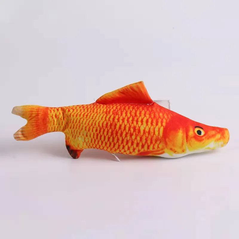 20/30/40 Creative Cat Toy 3d Fish Simulation Soft Plush Anti-Bite Catnip Interaction Chewing Fake Cat Fish Toy Pet Accessories