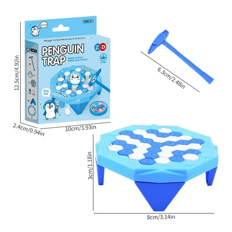 Trend Parent-Child Interactive Toys Save Penguin Ice Block Breaker Trap Child Adults Table Game Stress Reliever Toys For Kids