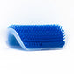 Pet Brush Comb Play Cat Toy Softer Cat Self Groomer Massage Comb with Catnip Cat Face Scratcher for Kitten Puppy Cat Accessories