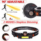 Portable Mini Powerful LED Headlamp XPE+COB USB Rechargeable Hunting Headlight Waterproof Head Torch with Tail Magnetic