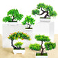 Bonsai Small Tree Pot Artificial Plants Fake Plant Flowers Potted Ornaments for Home Room Table Decoration Hotel Garden Decor