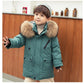 Children Winter Down Jacket Boy toddler girl clothes Thick Warm Hooded faux fur Coat Kids Parka spring Teen clothing Outerwear