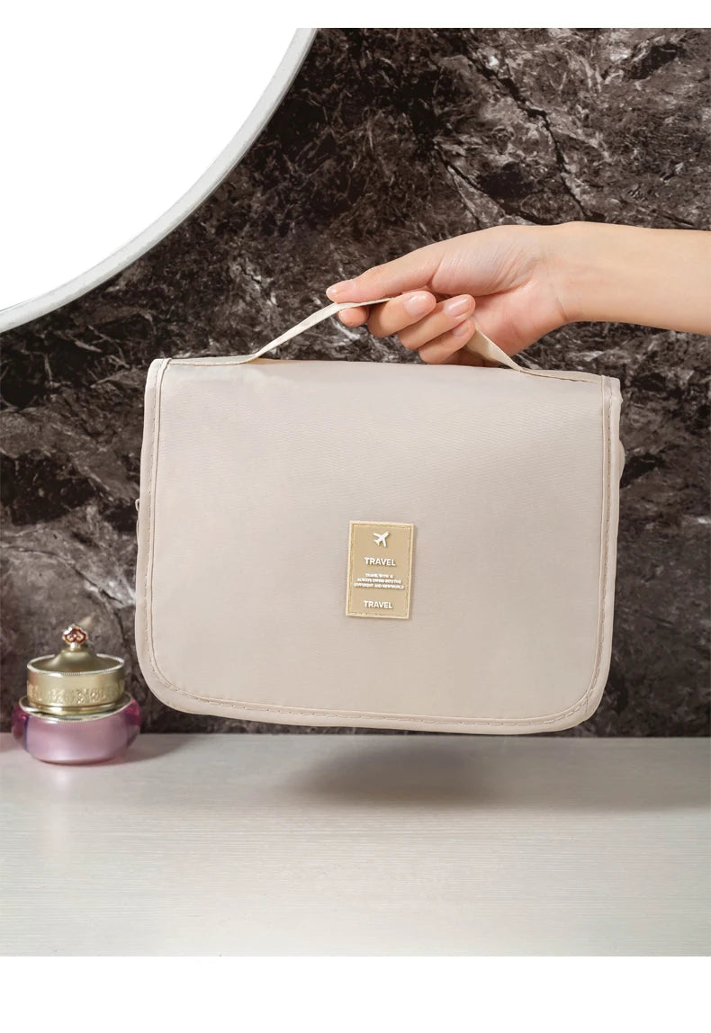 Multifunctional travel hook wash bag cosmetics storage bag