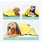 Quick-Drying Pet Towel Absorbent Pet Bath Towel for Dogs Cats Soft Lint-Free Fiber Dog Towels Pet Cat Blanket Pet Supplies