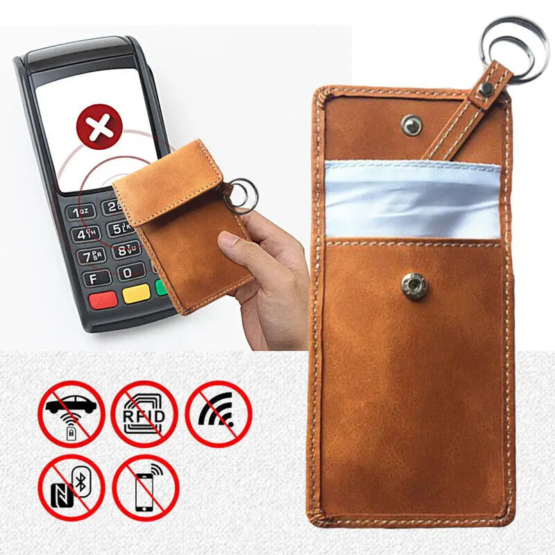 Travel Phone Belt RFID Blocking Waterproof Waist Bag Fanny Pack Hidden Wallet Signal RFID Blocker Passport Holder Bag 15*35cm