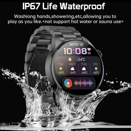 for Samsung Galaxy S22 Ultra S22+ S21 FE A73 A53 F23 A33 A13 A23 M53 M33 Smart Watch Bluetooth Call Connect Fitness