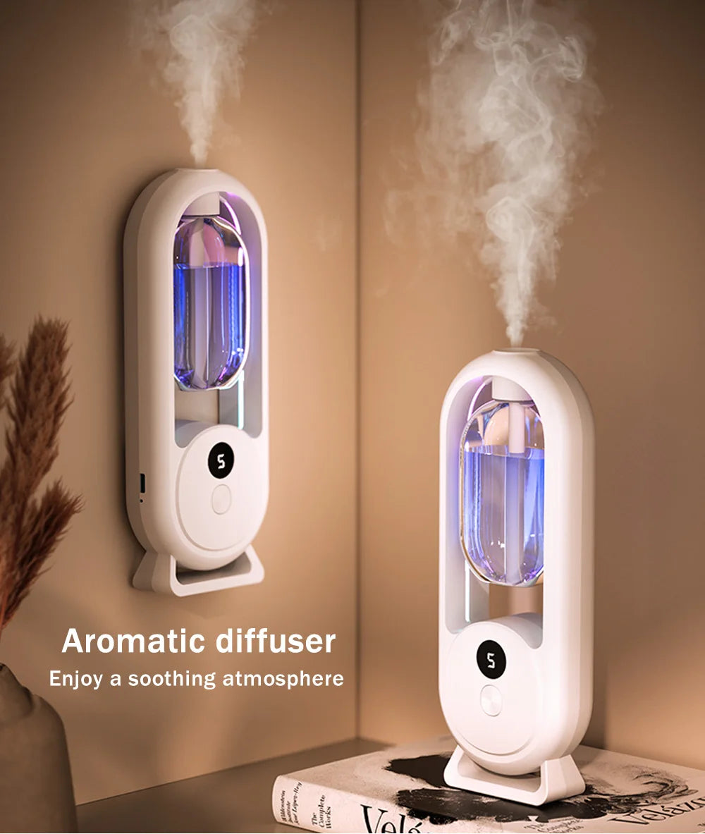 Rechargeable 5-mode aromatic diffuser essential oil aromatherapy machine timed air freshener bedroom living room bathroom