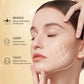 Dimollaure Gold Peel-off Face Mask, Exfoliating Deep Clean Pores Remove Blackheads Skin Streaming Facial Tearing  Mask SkinCare