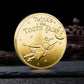 Tooth Fairy Commemorative Coin Sturdy Tooth Fairy Coin Reward Commemorative Coin Collection Fun Gift For Lost Teeth Kids