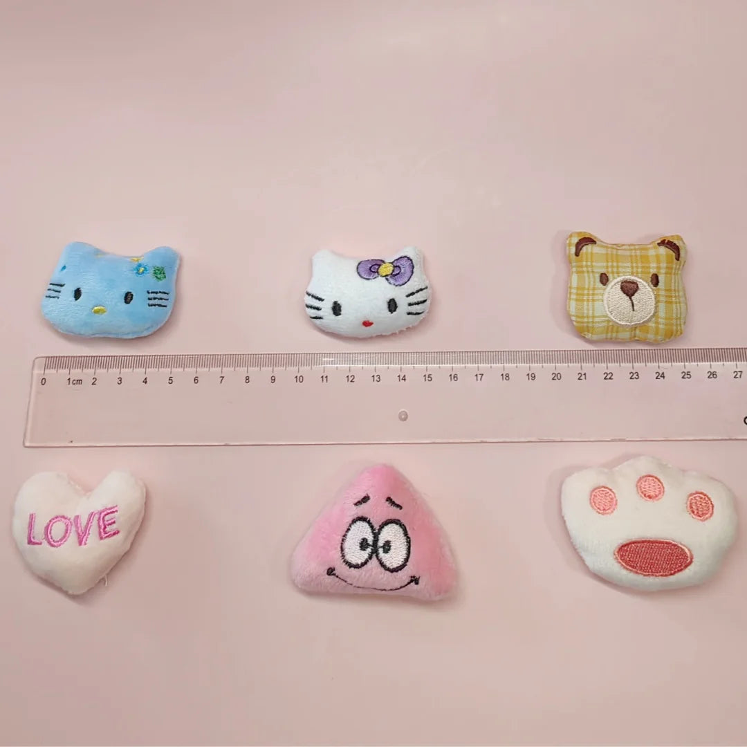 Cat Catnip Toy Set Kitten Mini Plush Chewing Toy Pet Mint Toy With Scent Teeth Grinding Thumb Pillow Pet Catnip Toy