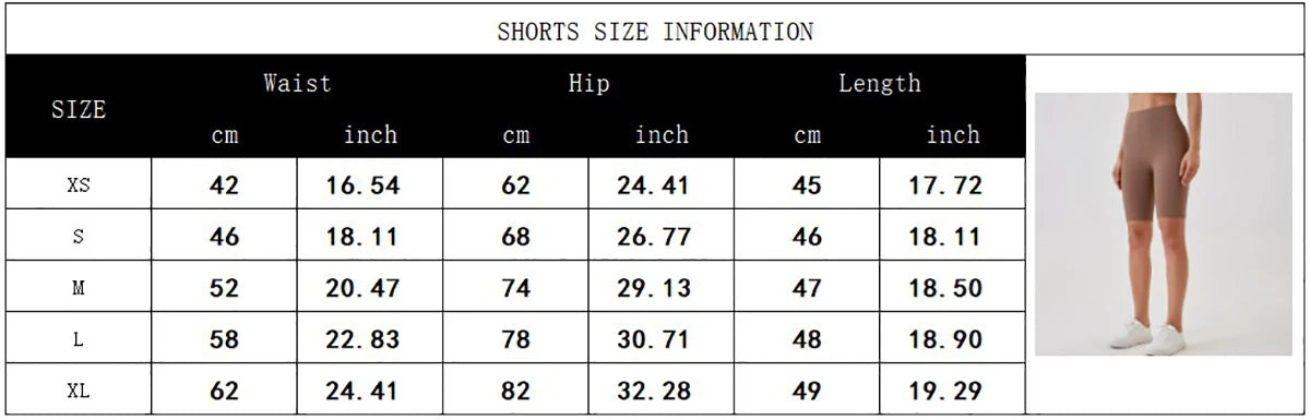 Summer Women Yoga Shorts Naked Feel Sports Shorts  Fitness Tights High Waist Gmy Running Push Up Clothes Workout Cycling Shorts