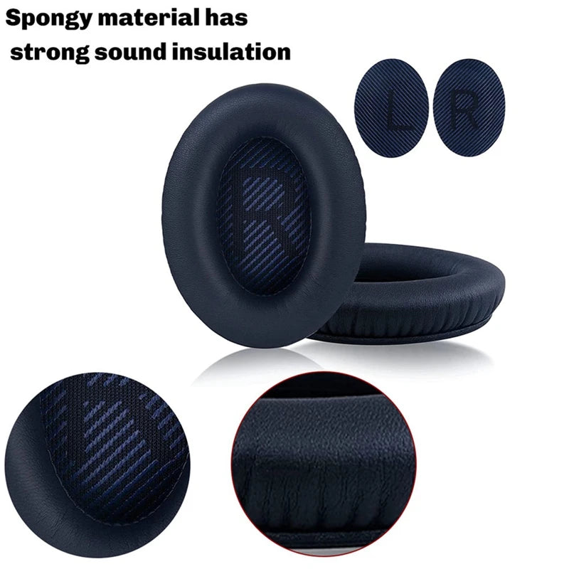 NEW-Replacement Earpads For BOSE QC35 QC35 II Headphones Repair Parts