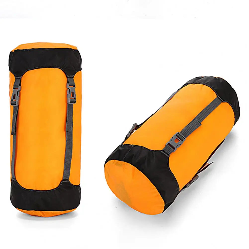 8/15/25/35L Sleeping Bag Compression Waterproof Adjustable Buckle Nylon Down Jacket Duvet Storage Stuff Bag