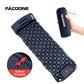 PACOONE Outdoor Camping Sleeping Pad Inflatable Mattress with Pillows Ultralight Air Mat Built-in Inflator Pump Travel Hiking