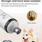 Electric Pet Nail Grinder LED Light Cat Dogs Nail Clippers USB Rechargeable Paws Nail Cutter Grooming Trimmer Pet Supplies