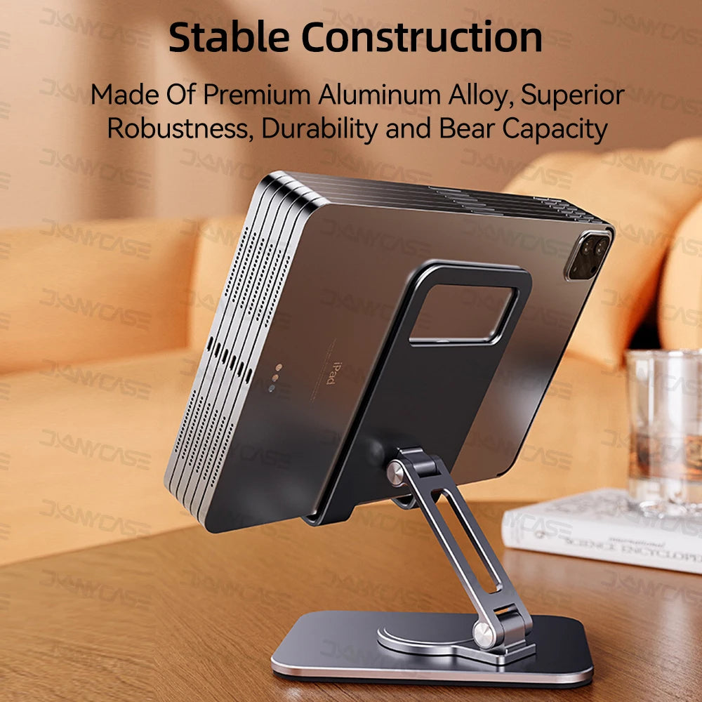 Tablet Stand 360° Rotation Adjustable Foldable Holders for iPad Phone Samsung Xiaomi Lenovo Huawei Tablet Bracket Support