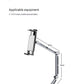 Rotatable Holder Stand Tablet Holder Phone Clip Holder Desktop Aluminum Alloy Cantilever Home Live for Ipad pro Folding Bracket