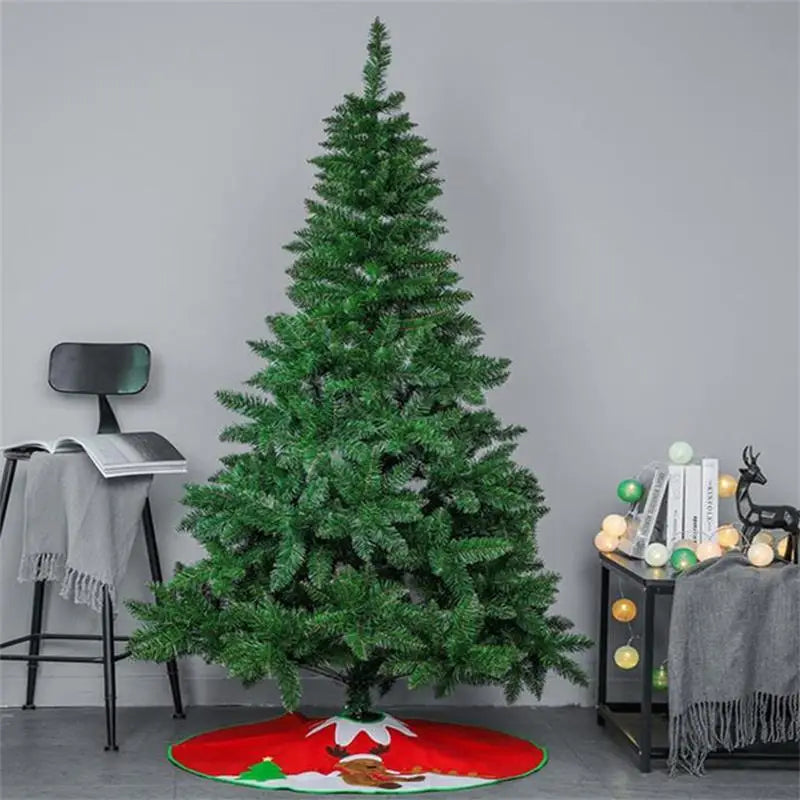 1.5m 1.8m 2.1m Encryption Green PVC Large Christmas Tree Christmas Decoration 2024 New Year Home Party Scene Decoration