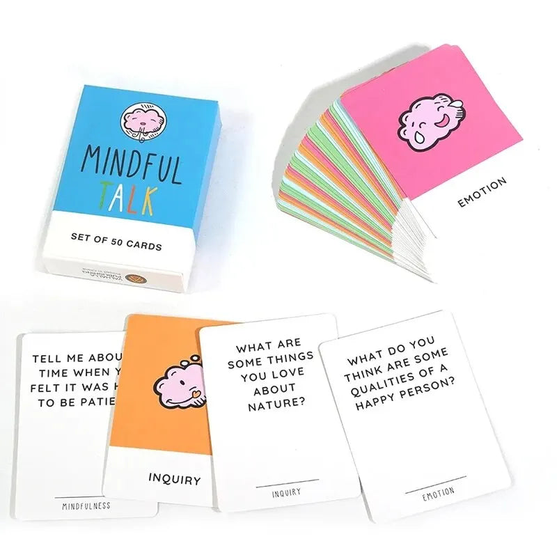 Conversation Board Card Family Gathering Mindful Talk Card Game Meaningful Friend Couples Party Relationship Warming Games