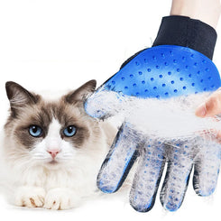 Hot selling pet dog hair combing gloves pet dog cat suitable pet supplies