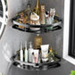 Bathroom Shelf Aluminum Alloy Shampoo Rack Makeup Storage Organizer Shower Shelf Bathroom Accessories No Drill Wall Corner Shelf