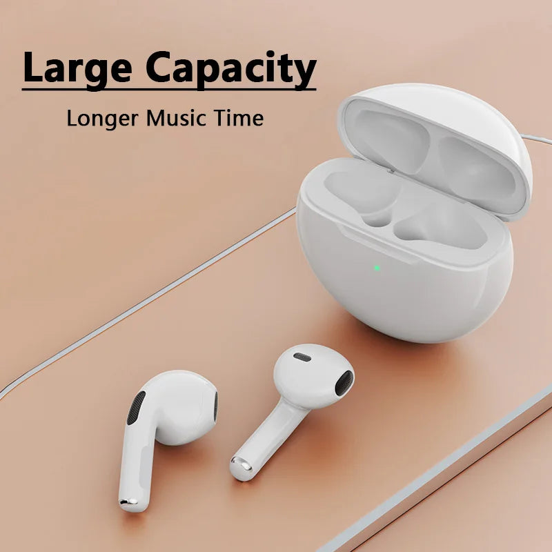 Bluetooth 5.0 Wireless Earphones HIFI Stereo TWS In-ear Noise Cancelling Earbuds Sports Waterproof Headphones for Smartphones PC