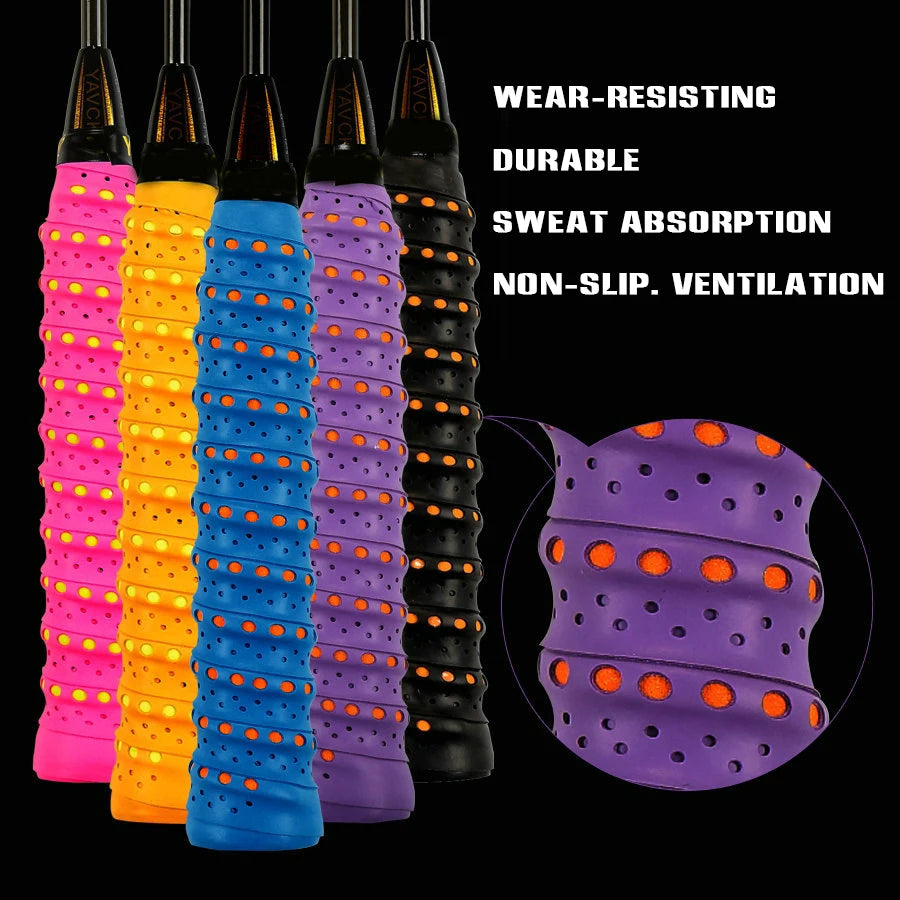 Tennis Overgrips Tennis Racket Grip Tape 110cm Stretchy PU Sweatbands Anti Slip Handle Protector Tennis Racket Supply