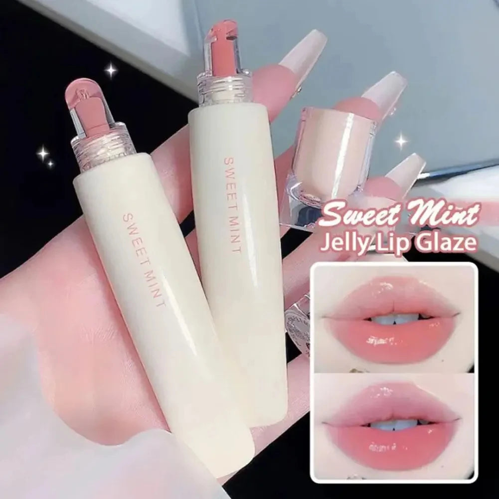 Mirror Dyeing Lip Gloss Moisturizer Liquid Lipstick Waterproof Long Lasting Red Lip Tint Korean Makeup Cosmetic