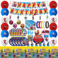 Bulbusbow Spidey Birthday Decorations Spidey And His Amazing Friends Tableware Set Plates Cups Backdrop Balloons Child Party Supplies