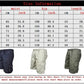 Outdoor Cargo Shorts Male Overalls Elastic Waist Cycling Shorts Multi-pockets Loose Work Sport Knee Length Trousers